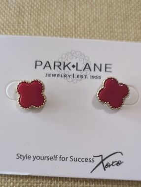 Red Lana Icon Earrings